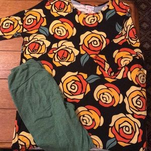 Lularoe Irma Disney and Lularoe OS Leggings